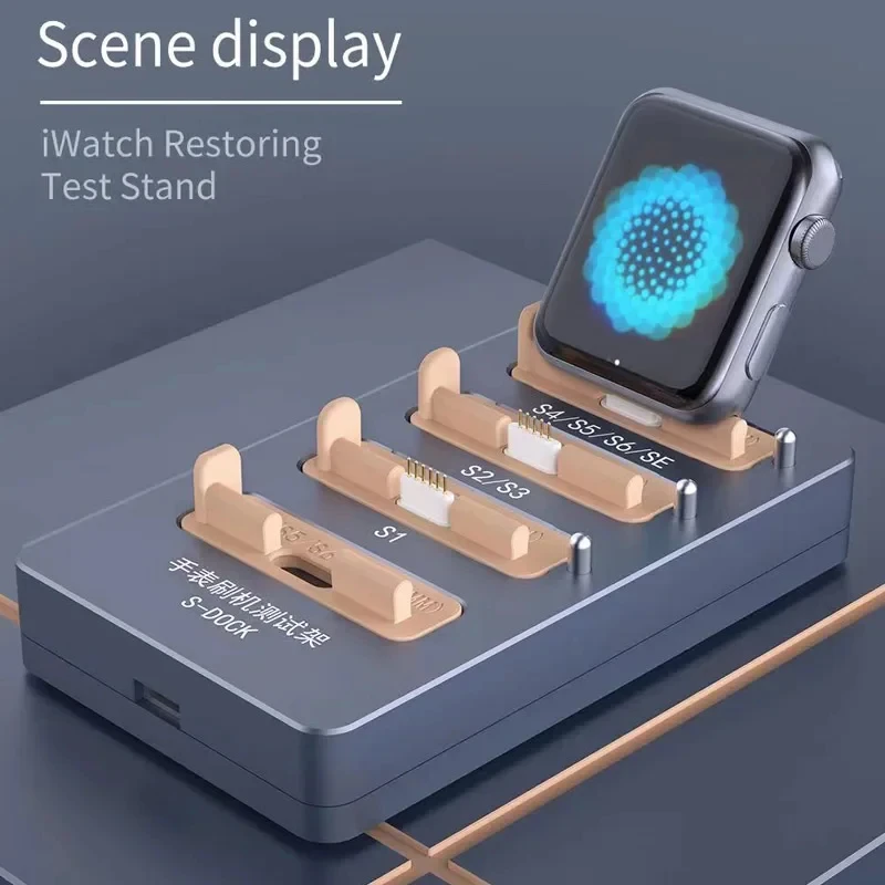 JCID Aixun S-Dock Watch Restore Toolfor Watch S1 S2 S3 S4 S5 S6 restoring iWatch Test stand repair tool