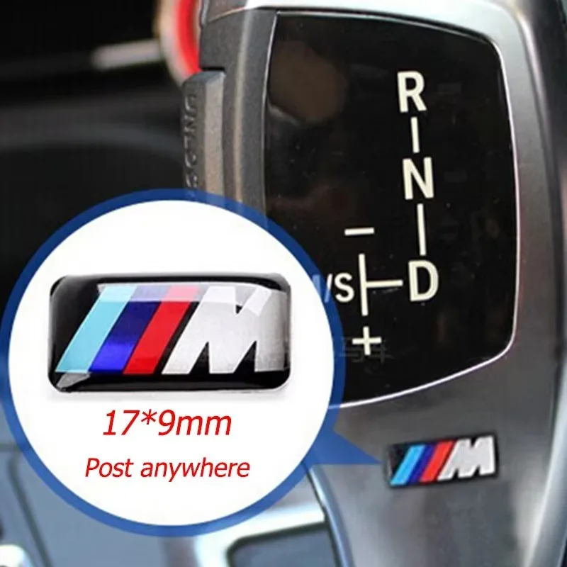 2025 NEW! →3D Metal Car Badge Steering Wheel Dashboard Decor Hub Caps Sticker For All BMW M E28 E30 E34 E36 E39 E46 E52 E93 F10