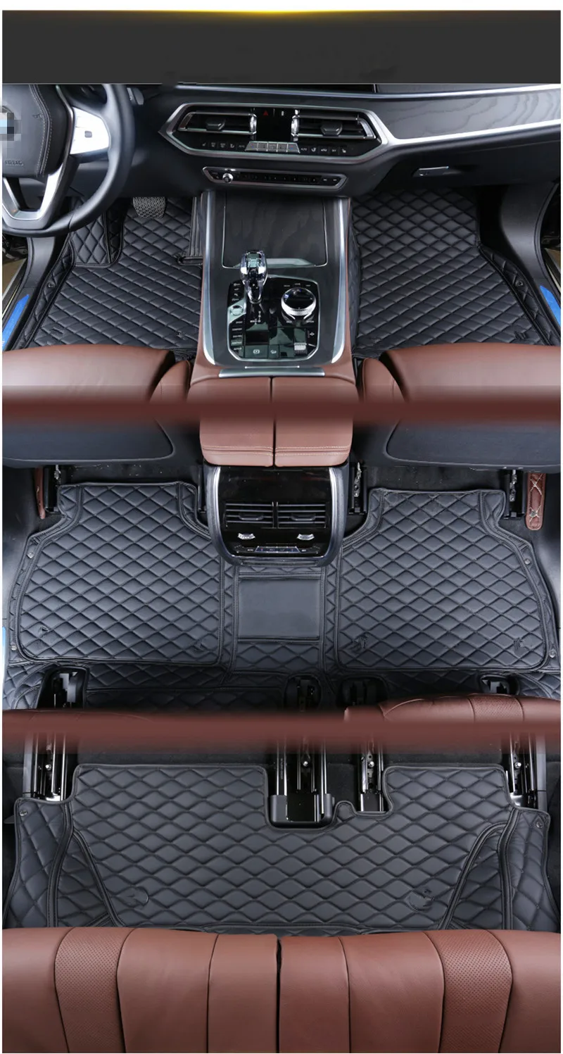 

Custom special car floor mats for Mercedes Benz GLB 180 200 220 250 2025-2020 7 seats waterproof carpets rugs for GLB 2023