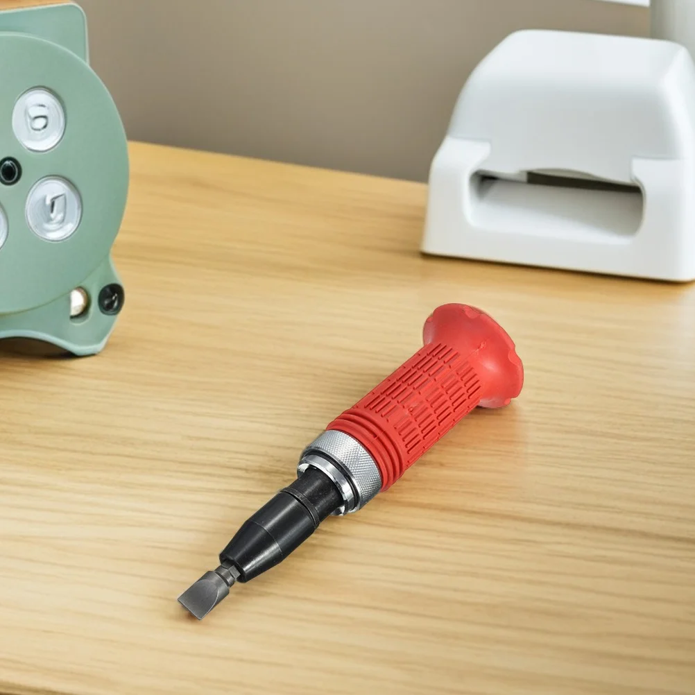 

1Set Heavyduty Impact Screwdriver Set Steel Bits Kit Ergonomic Design Portable for Various Repair Maintenance Needs