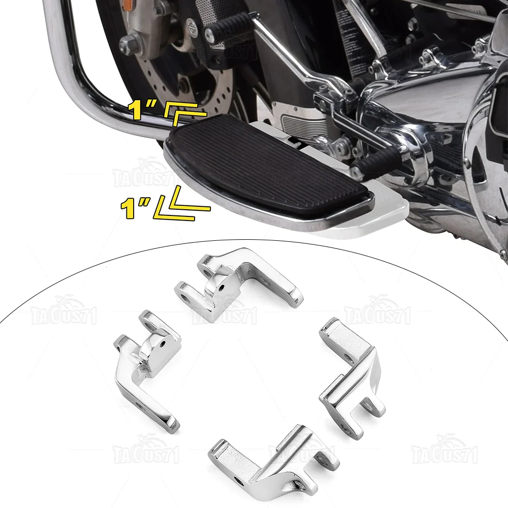 

For Harley Touring Electra Glide Road King Tri Driver Floorboard Relocation Kit