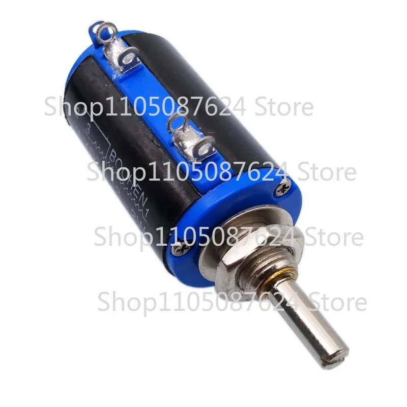 VV  2Pcs 10K ohm WXD3-13 Rotary Multi-turn Wirewound Precision Potentiometer