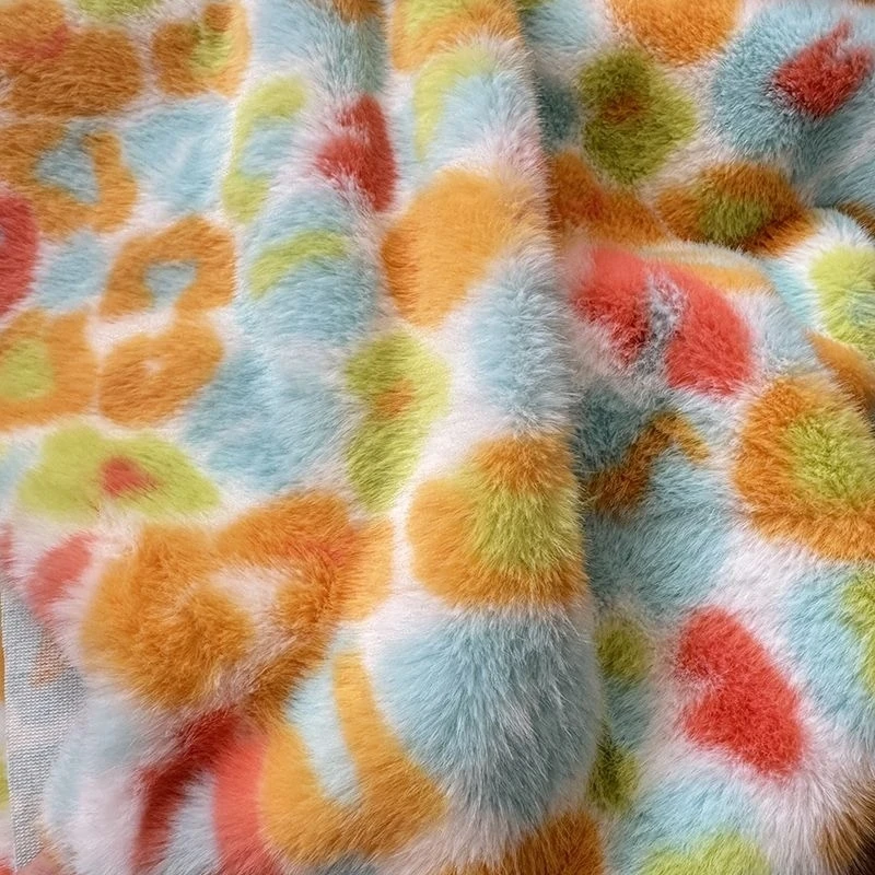 

New Color Soft Imitation Otter Rabbit Plush Fabric40x40cm Artificial Fur Polyester Fiber Sewing Plush Fabric DIY Doll Fur Fabric