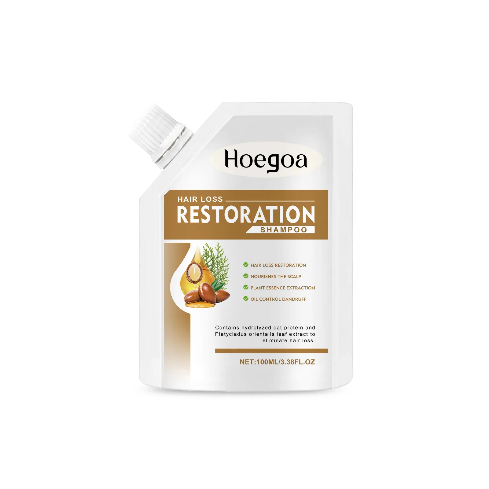 Care shampoo: Herbal gentle, clean, smooth, moisturizing, soothing, oil controlling, scalp care