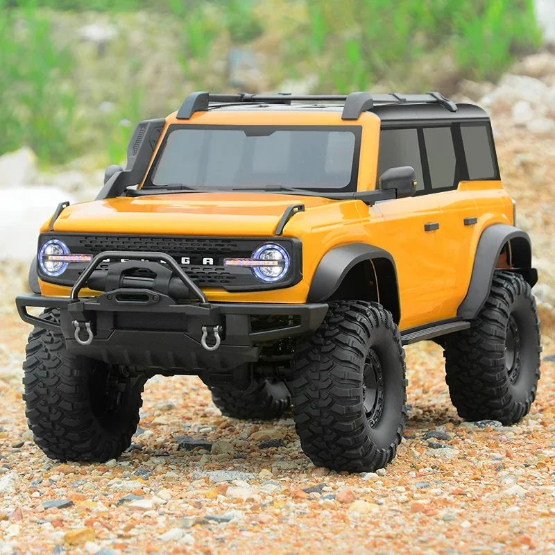 1/10 Rc samochód gąsienica RC 4x4 Off-road RTR HB R1001 z elektrycznym zdalnym sterowaniem LED 2.4G Rock Buggy samochody Rc dla dorosłych