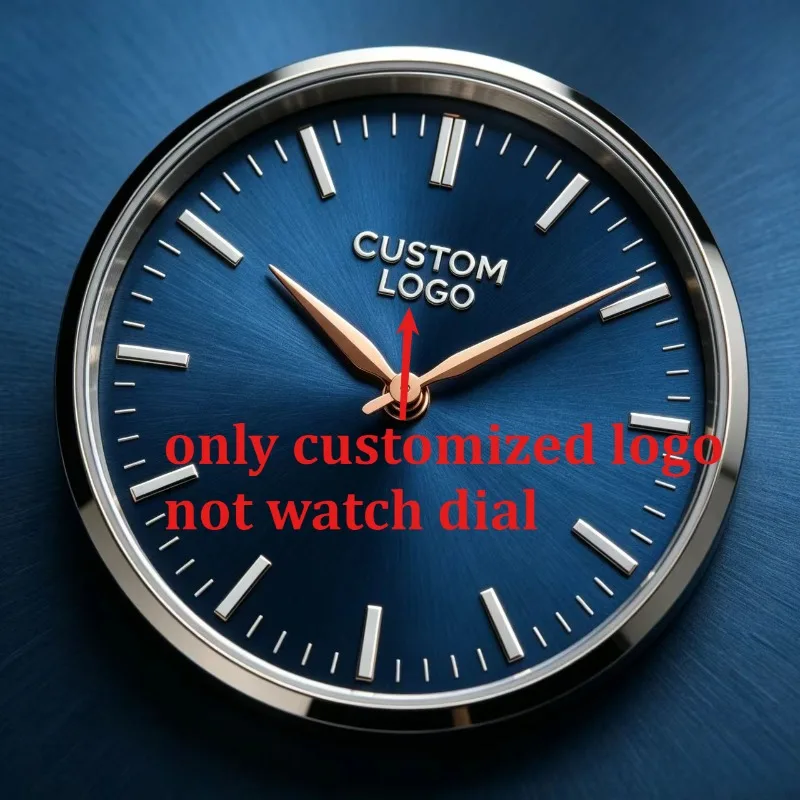 Custom Watch Logo Transfer Metal Dial Stickers Small Labels Personalized Signatures Mini 3D DIY Name Engraving Flat Thin Raised