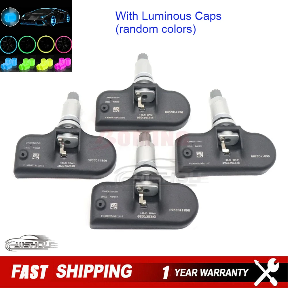 

Датчик контроля давления в шинах 9681102280 TPMS для Peugeot 207 307 407 508 607 для Citroen C4 C5 C6 C8 Lancia Phedra, новый 433 МГц