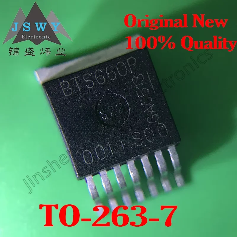 (5/50 pieces) BTS660P SMD TO-263-7 Automotive Load Driver IC High Power Transistor Brand New Original In Stock Fast Shipping