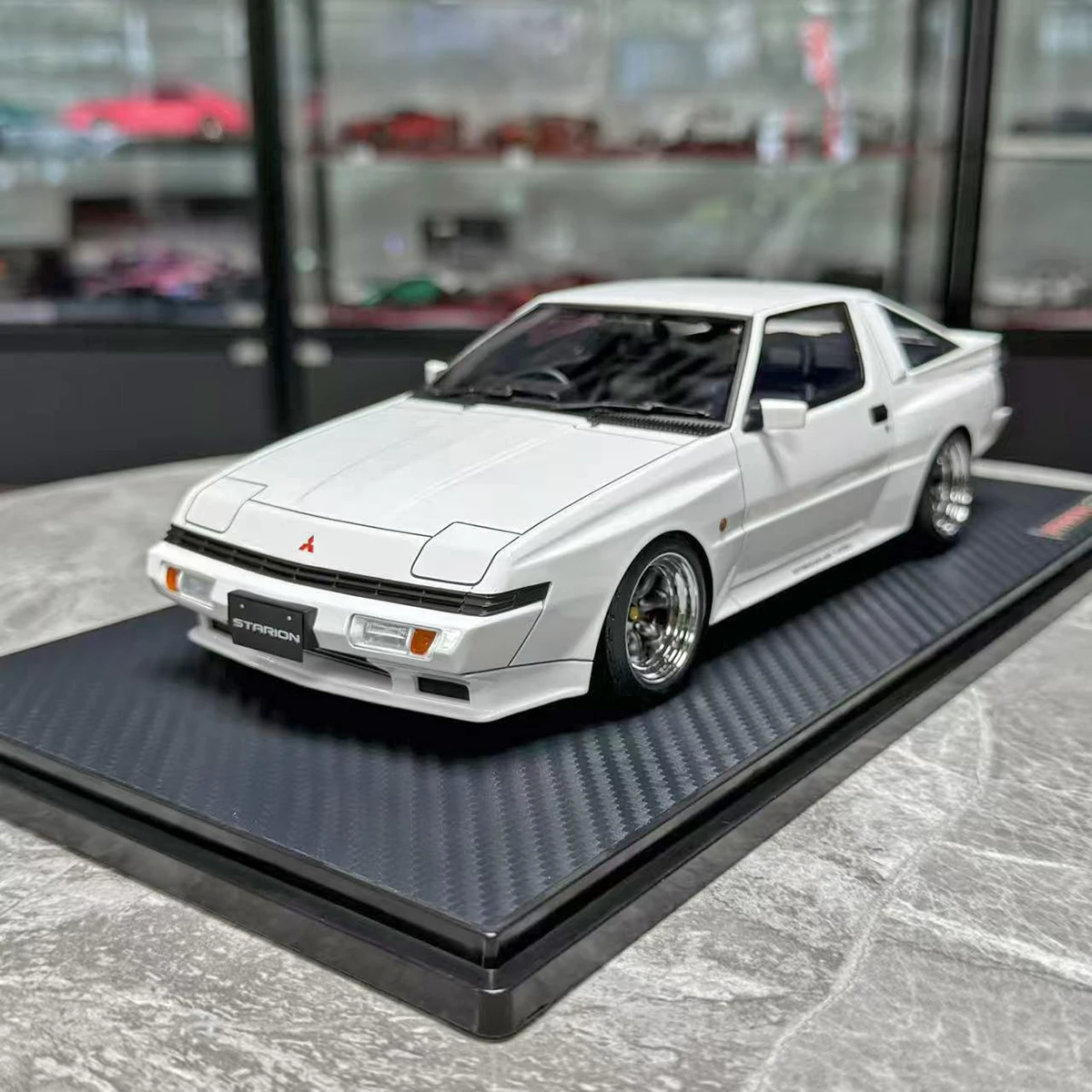 

IG 1:18 STARION 2600 GSR-VR JDM моделирование ограниченная серия смола металл статическая модель автомобиля игрушка в подарок