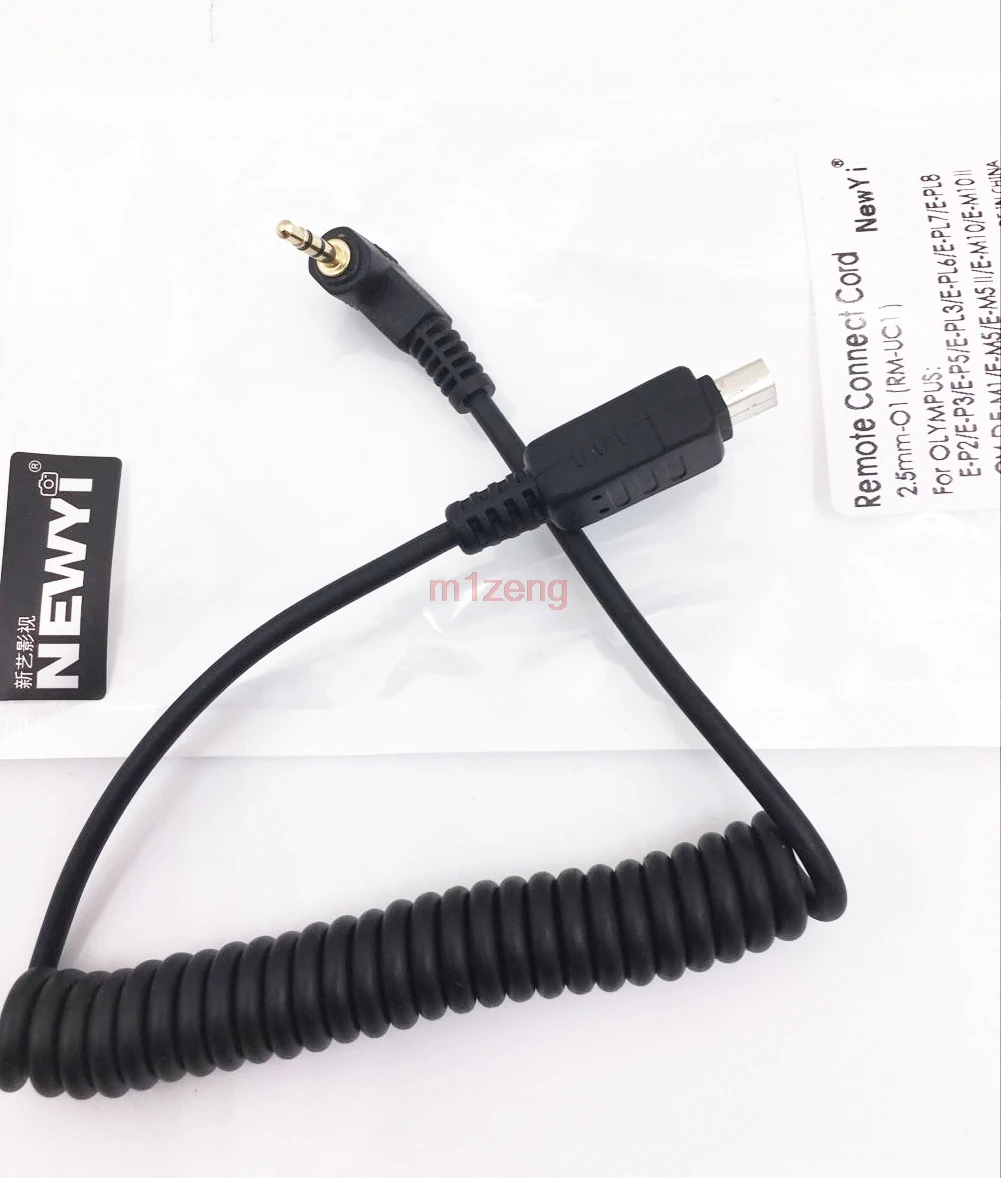 2.5/3.5mm Shutter Release Connecting cable cord for olympus E30/E400/E410/E420/E450/E510/E520/E600/E620 camera