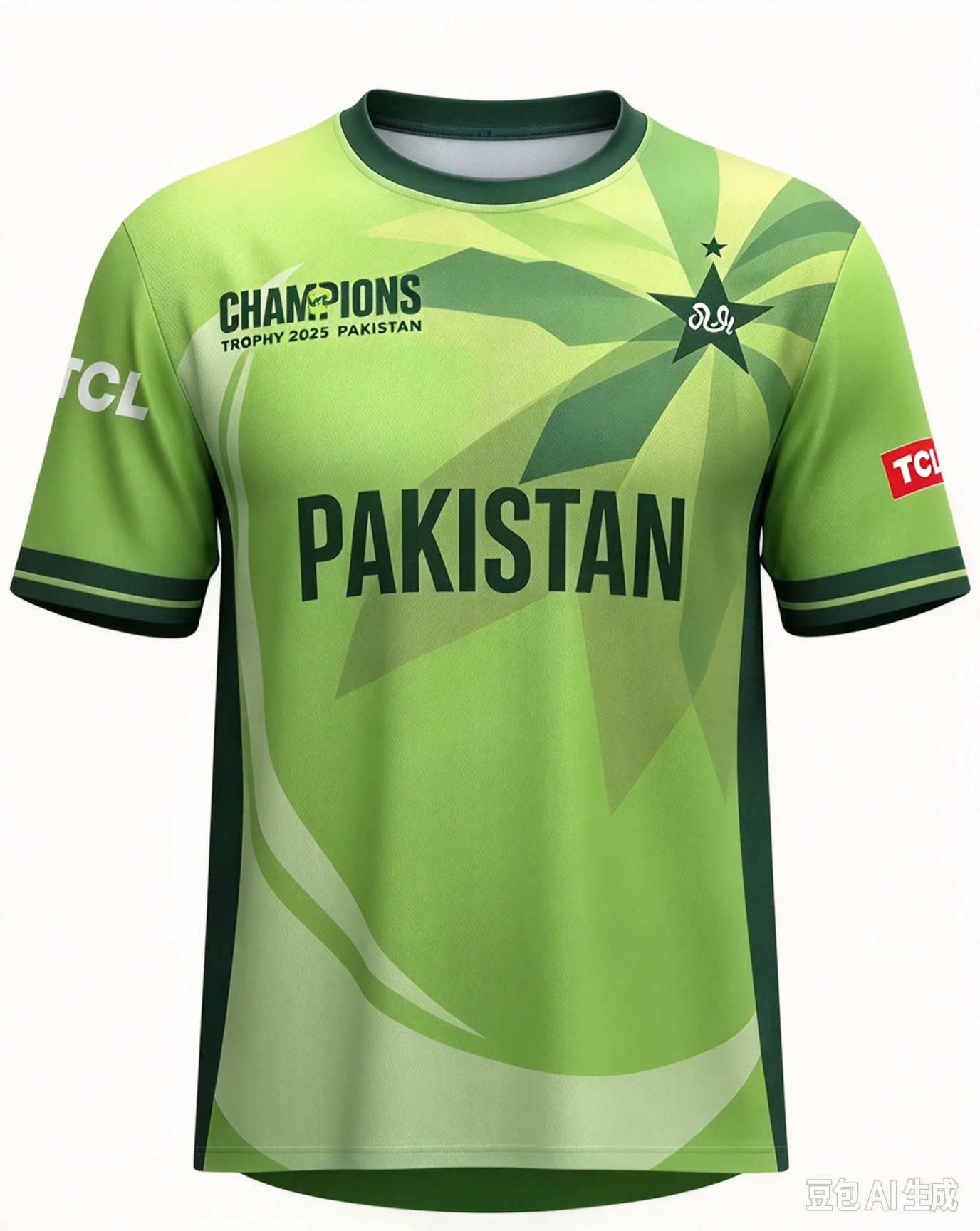 New 3D Printed Pakistan National Cricket Jersey T-shirt for Summer 26 Suitable for Daily and Training Wear Casual Home Matching