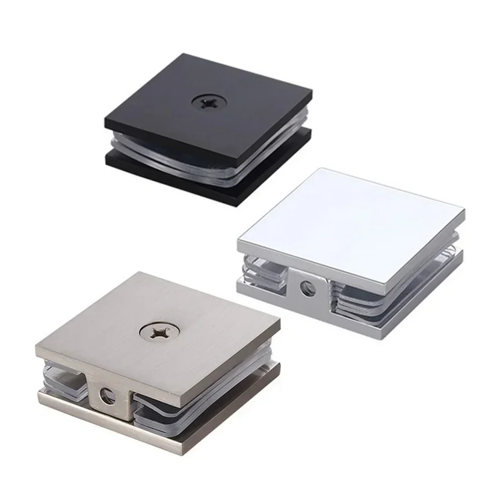 

Glass Panel Hardware U-Clamp For Tempered Glass 8-12 Mm Glass Compatibility Brass Glass Clamp For Bathroom Clamp