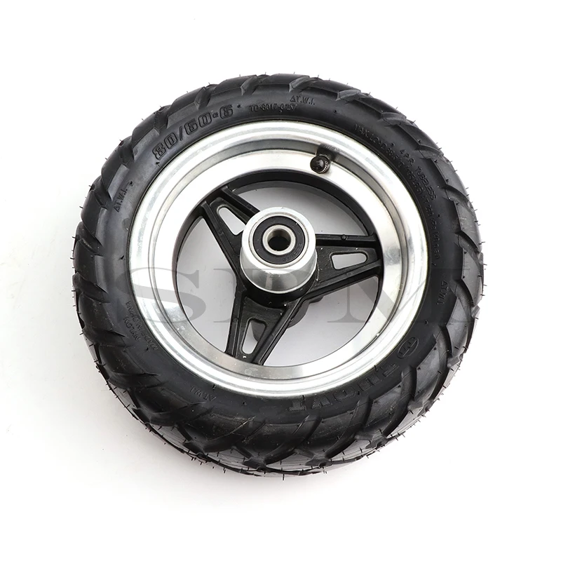 High quality 10 inch Electric Scooter Wheel 80/60-5 Tubeless tire with alloy hub for E-Scooter Motor Go karts ATV Quad parts