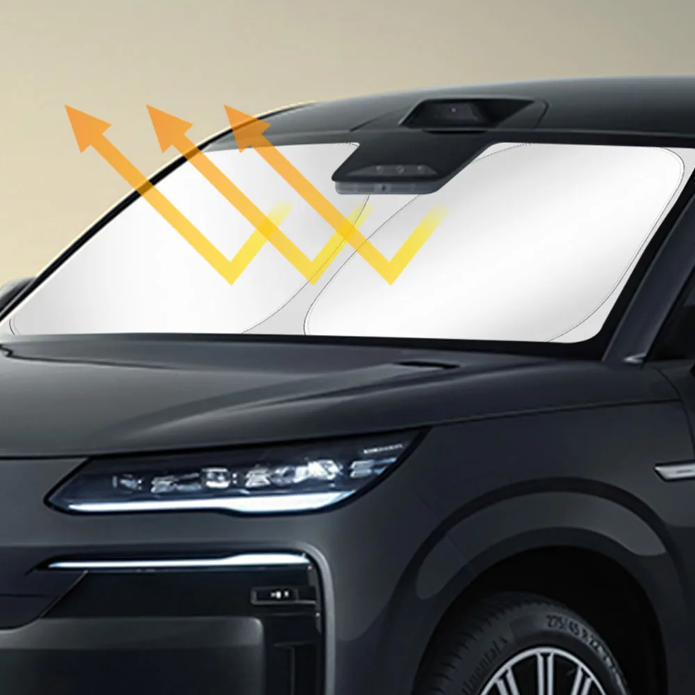 

For Denza N9 Front Windshield Sunshade Car Modification Supplies Fully Cover Sun Protection And Sunshade Curtains 0 Transparent