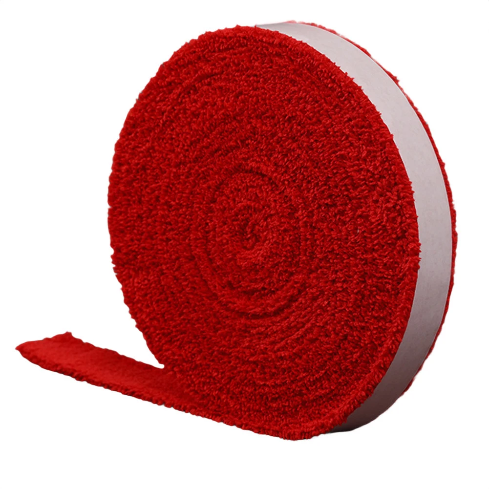 

Противоскользящая ручка для теннисной ракетки, большой рулонный полотенец-грип, аксессуар для тенниса, превосходное поглощение пота, для развлекательных занятий