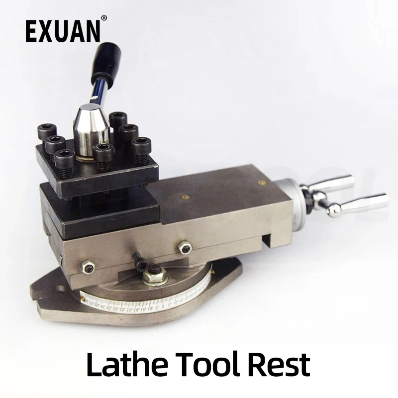 New AT300 Tool Holder Mini Lathe Accessories Metal Lathe Holder Tool Assembly Quick Change Lathe Tool Holder Tool 80mm Stroke