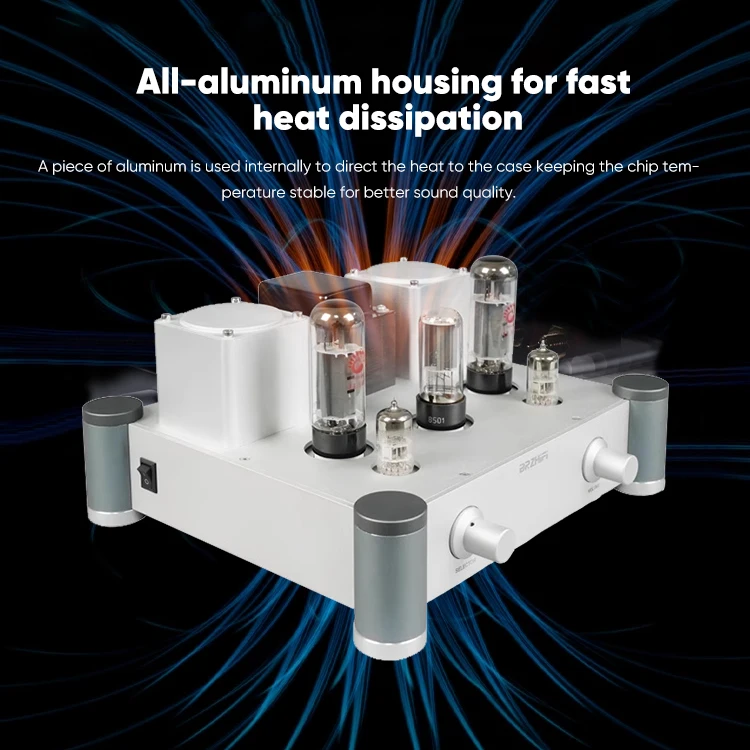 BRZHIFI A20 Class A Amplifier 300b EL34 10W*2 Vacuum Tube Headphone Hifi Power Amplifier view 3