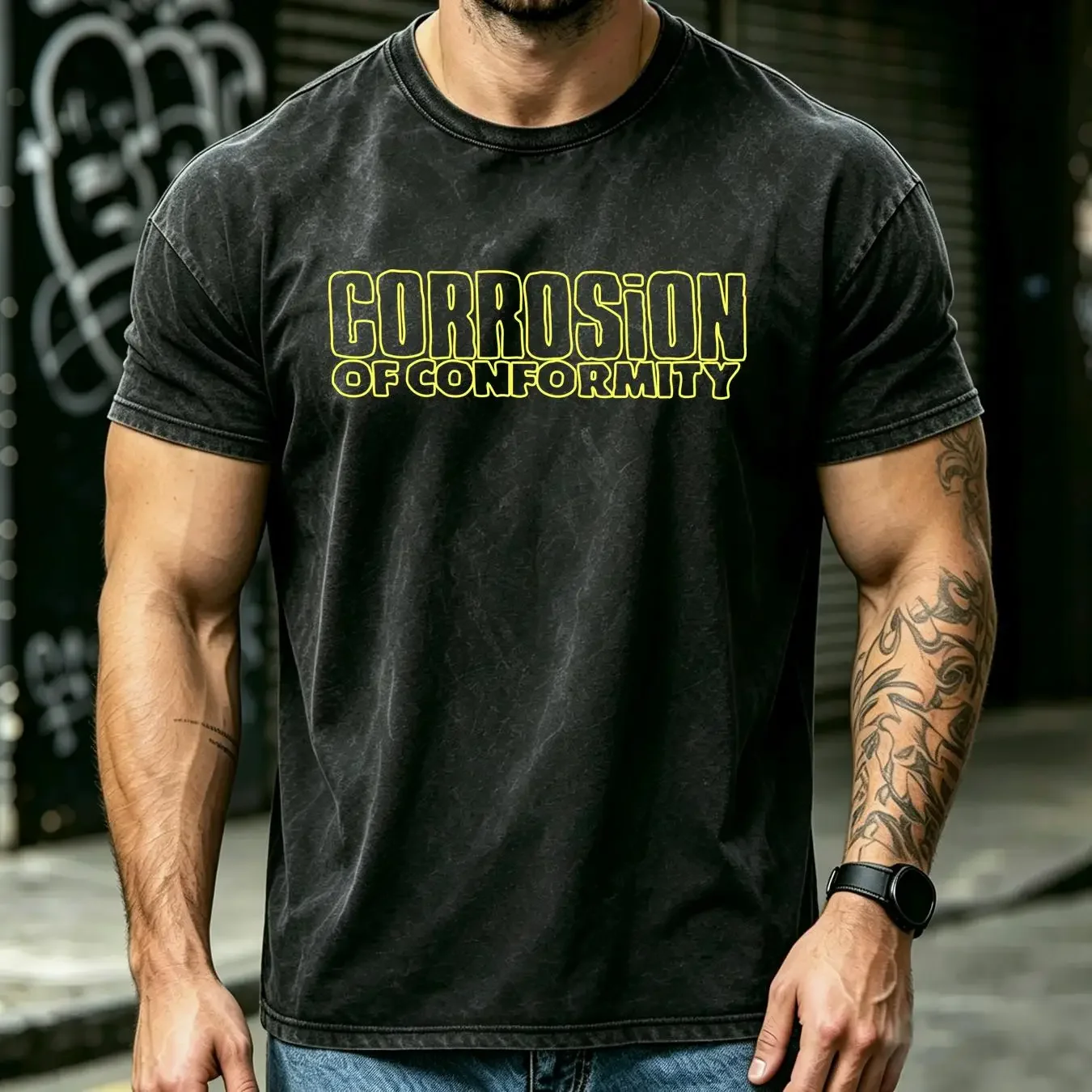 washed T Shirt Corrosion Of Conformity Vintage 1994 Deliverance Tour Stoner Sludge COC long or short sleeves vintage Washed