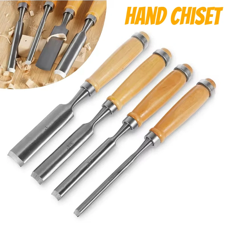 5Pcs Wood Chisel Se…