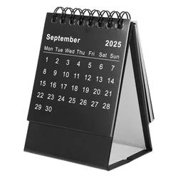 Mini Desk Paper Desk Calendarss 2024 Desktop Planner Small Daily for Office Wall