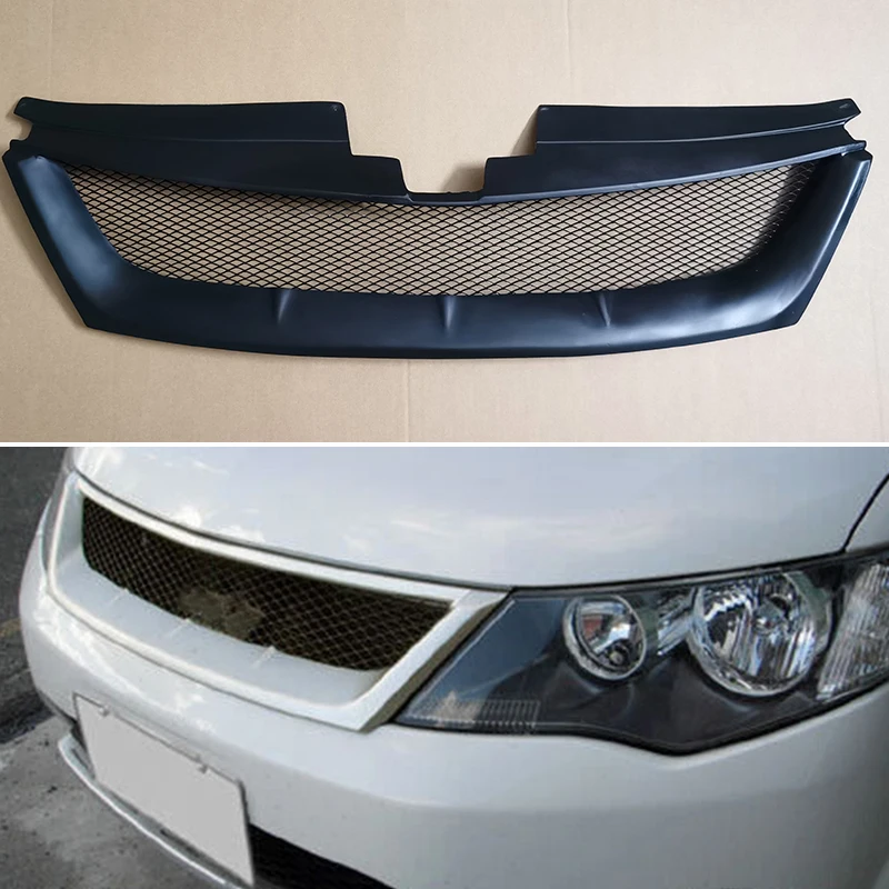 

Для Mitsubishi Outlander 2007, 2008, 2009, гоночная решетка, комплект кузова, аксессуары, FRP, матовый черный