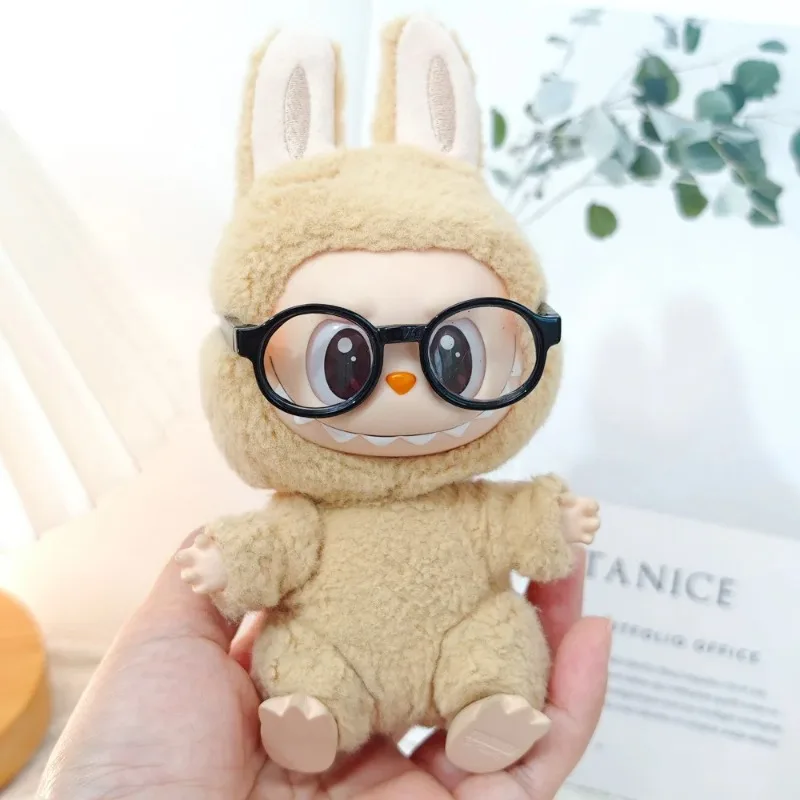 

Mini Plush 15/17cm Doll'S Clothes Outfit Accessories For Korea Kpop Exo Labubu Idol glasses sunglasses Clothing Gift