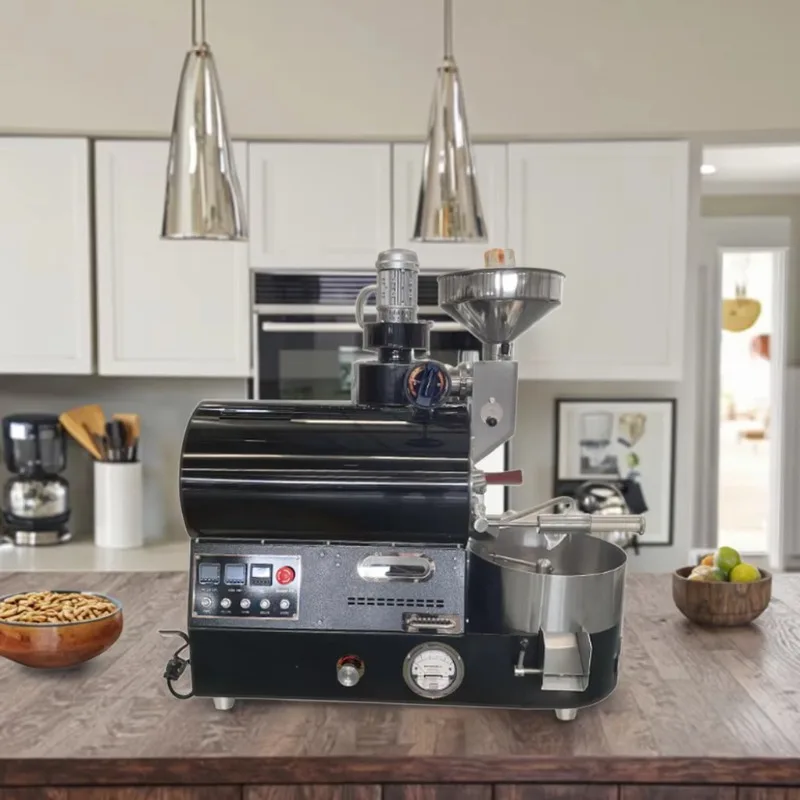Customized Fully Automatic Stainless Steel Electric Coffee Bean Roaster High Efficiency Household Coffee Roasting Machine