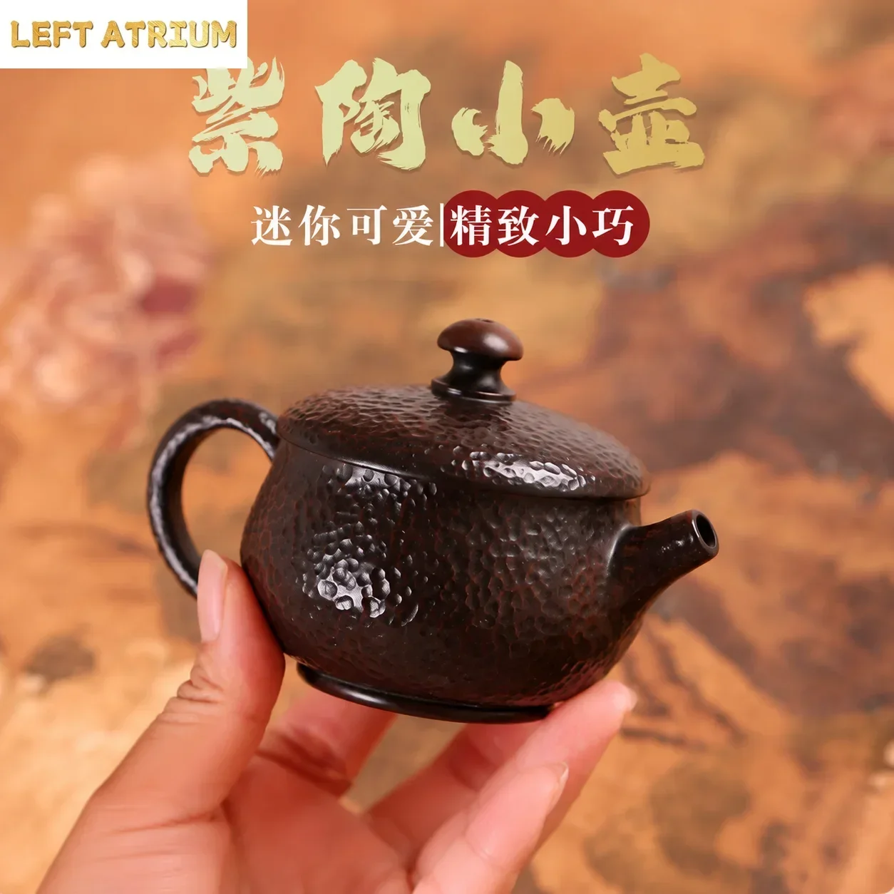 80-150ml Mini Jianshui Purple Clay Pure Handmade MiniTea Pot(Not Yixing Zisha)  Ceramic  Kung Fu Tea Set Drinkware Tea Ceremony