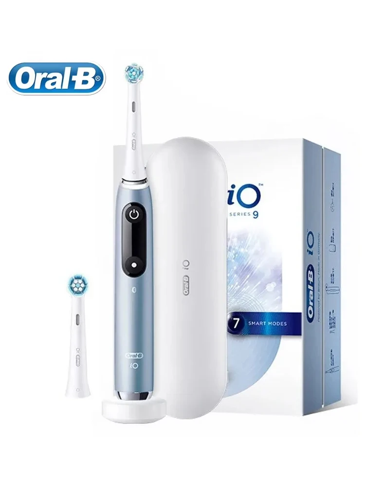Oral B Elektrische tandenborstel IO-serie Oplaadbaar Waterdicht Slimme roterende timing Elektronische tandenborstels iO2 iO3 iO4 iO7 iO9 - afbeelding 2