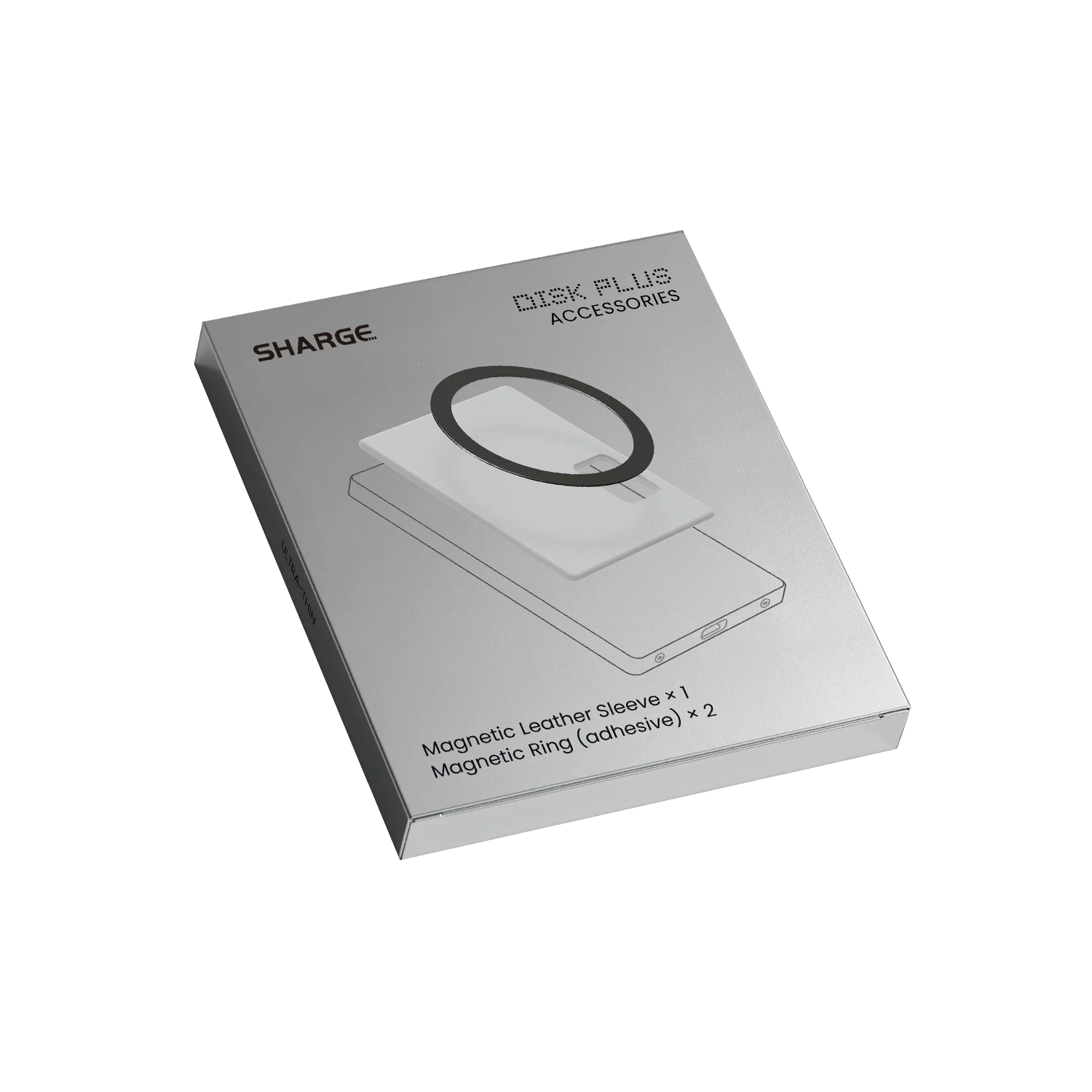 Modulo magnetico SHARGE per Disk Plus Installazione semplice Design durevole