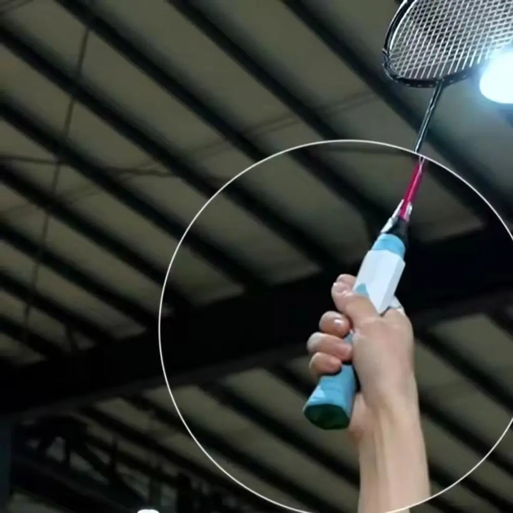 PP قبضة كرة الريشة المعونة تحسين المهارات العالمي مضرب بدمنتون الموقف تصحيح مضرب تنس قبضة المساعدة