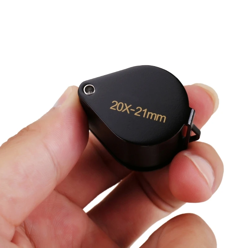 

Eye-Loupe Magnifier Portable 10/15/20/30X Glass for Reading Jewelry