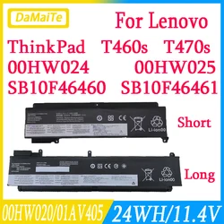 Battery For Lenovo ThinkPad T460s T470s 01AV405 01AV407 00HW022 00HW023 00HW024 00HW025 00HW038 11.4V 24WH