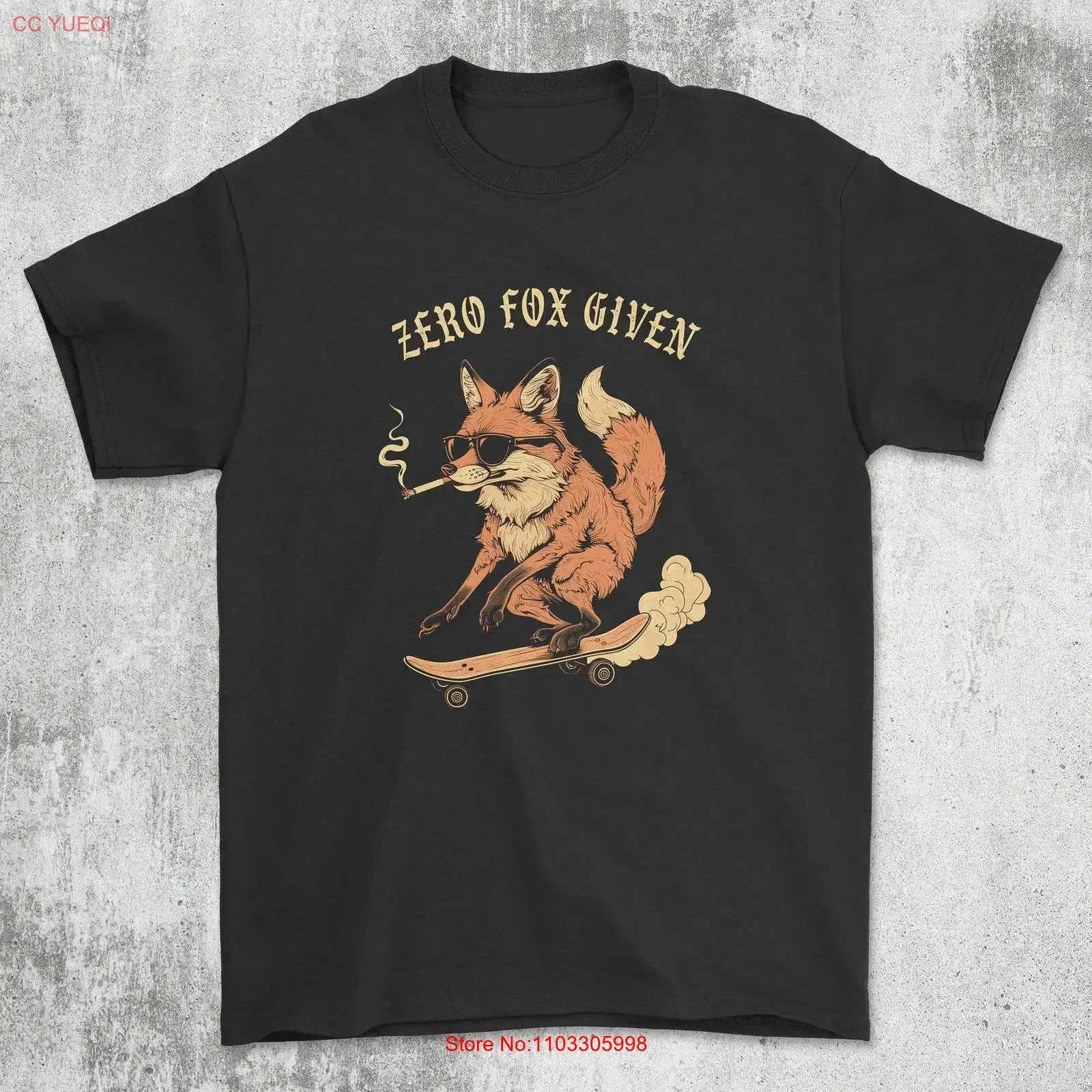 Zero Fox dado Vintage camiseta divertida Retro 90s Skateboarding algodón salud Mental Y2k vintage lavado gráfico suave cómodo