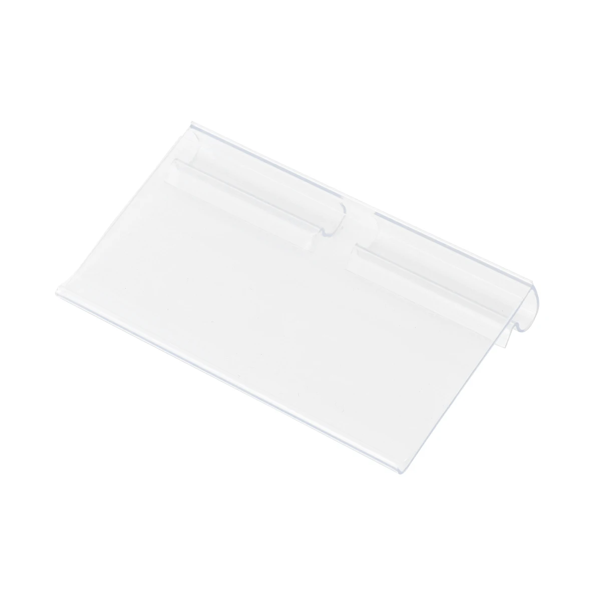 

100pcs Price Tags Pvc Plastic Transparent Clear Supermarket Mall Shop Retail Store Easy Clip File Label Folder Tag