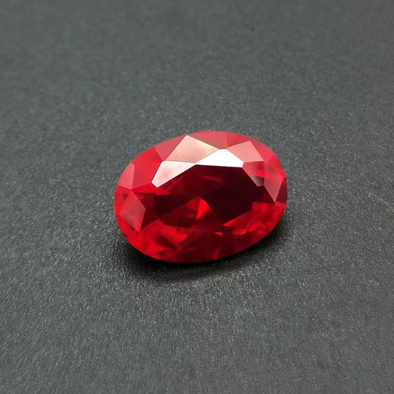 Hübscher Rubin, ovaler Schliff, 13 x 18 mm, 14,0 Karat, UV-Test bestanden, Mohs-Härte, Edelstein für Schmuckherstellung/Sammlung/Geschenk, Edelstein – Detail 2