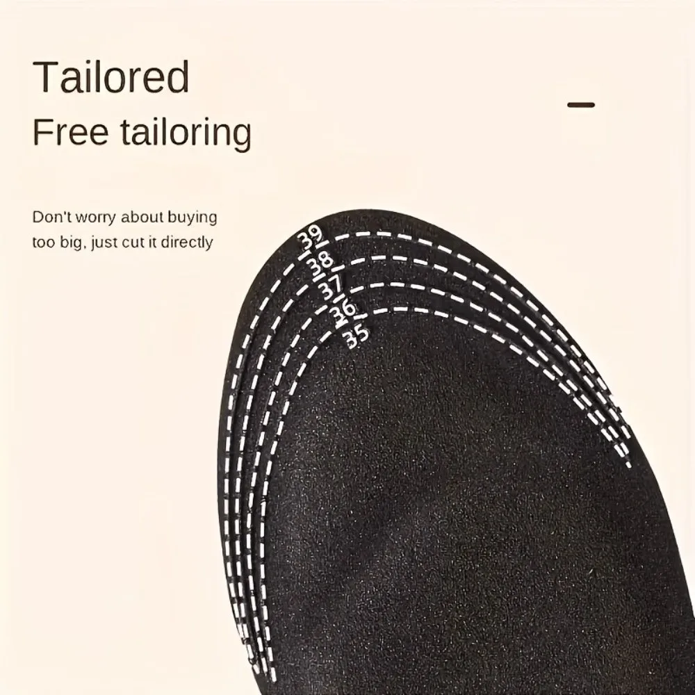 Breathable 5D Memory Insoles Soft Massage Shock-Absorbing Insoles Arch Support Cuttable Men Women Insoles for Feet Care