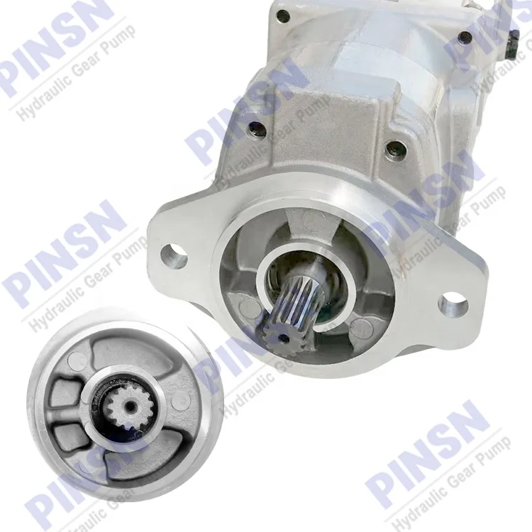 Hydraulic Gear Pump 705-55-24110 For Crane LW100-1H/LW100-1X 7055524110 New Aftermarket Parts