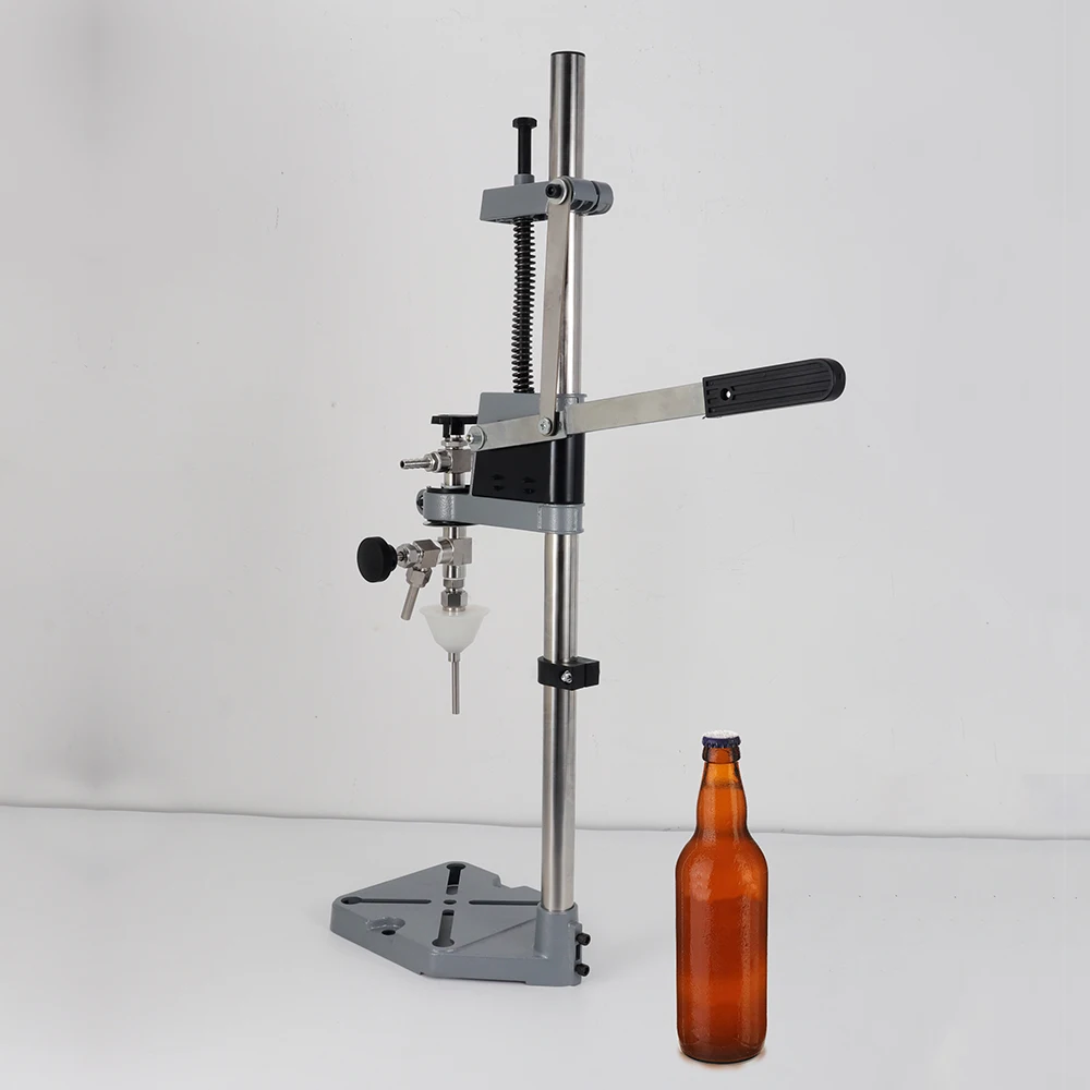 Newest Counter Pressure Beer Filler Machine Manual Bottle Filling Homebrew Beer Bottling Device Oxygen-free Contact Transfer Kit