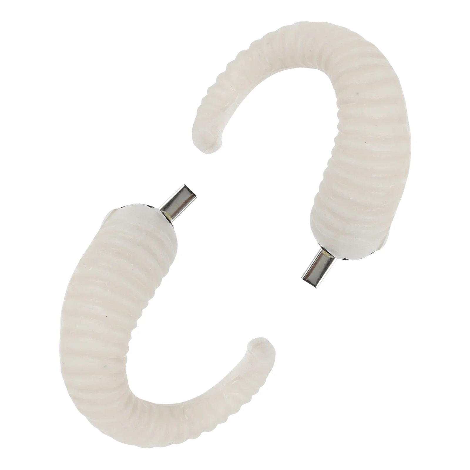 

A Pair of Sheep Horns Hairpin Unique Artificial Halloween Cosplay Costume Party Hairclip Lightweight Durable Hair Ornament