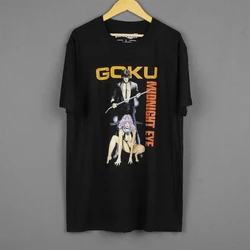 Goku Midnight Eye T-Shirt Japanese Anime Wicked City Ninja Scroll Men's Clothing Short Sleeve Summer Cotton Tee Shirt