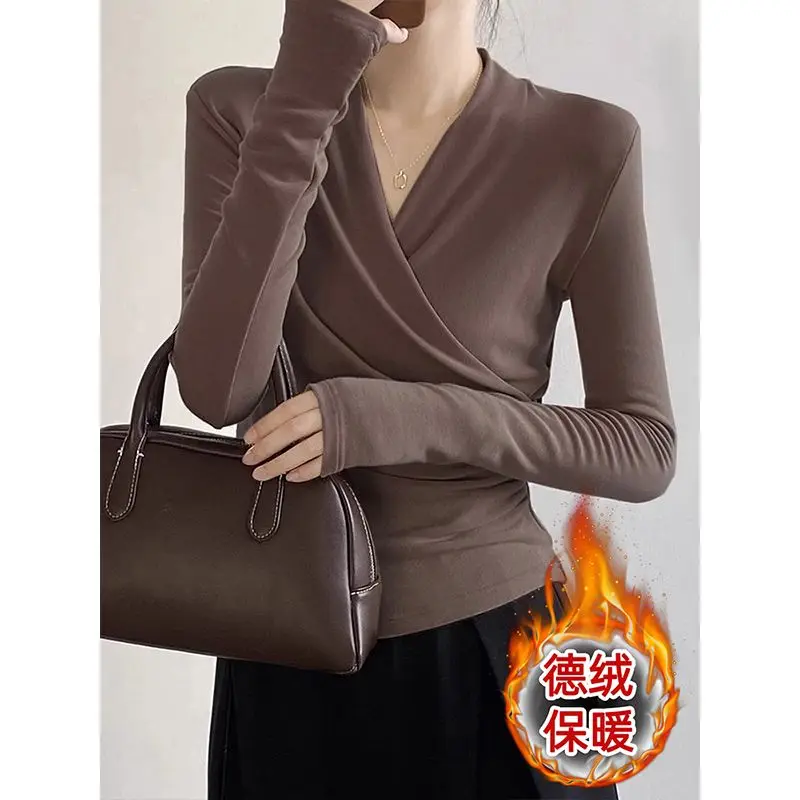 V Neck Irregular Pl…