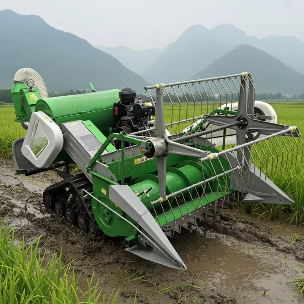 Mini Experimental Field Wheat  - Combine Harvester Mini ulasan dan harga