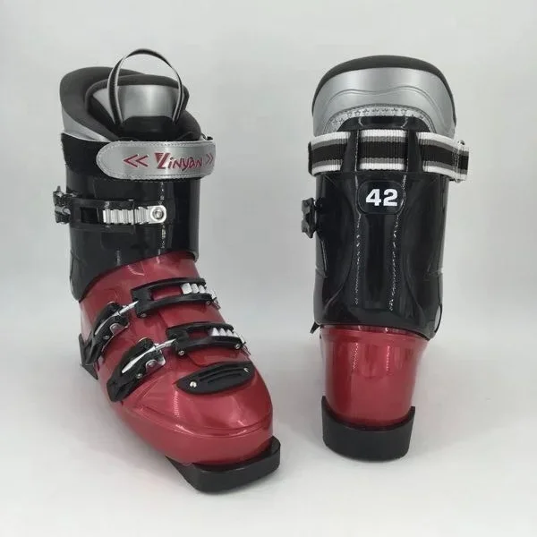 2019 Chinese good quantity three four buckles Alpine ski boots