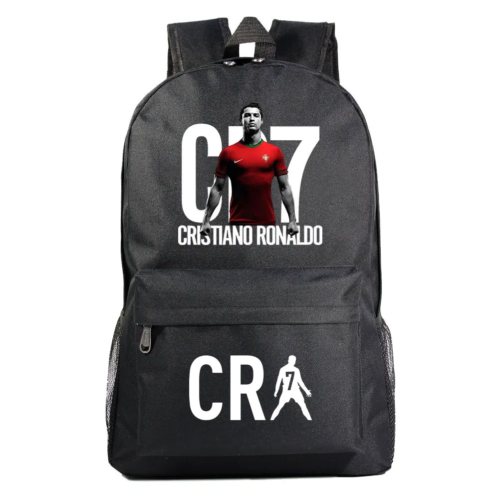 Football CR7 School Bags Girls Boys Backpack For Teenage Laptop Multi Pockets New Backpack Travel Cute Mochilas