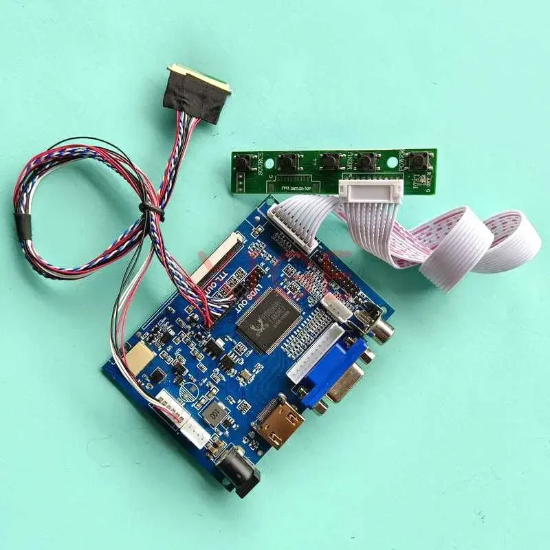 DIY Kit For LTN156AT30-601/B02/H01/T01 1366x768 Laptop Matrix 2AV VGA 15.6