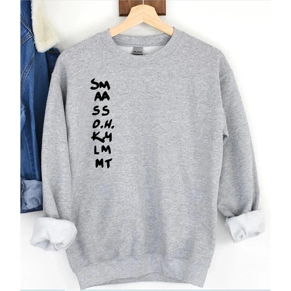 Teen Wolf Senior Scribe Initials Unisex Crewneck Sweatshirt Beacon Hills High School Shirt Unisex Crewneck Sweatshirts