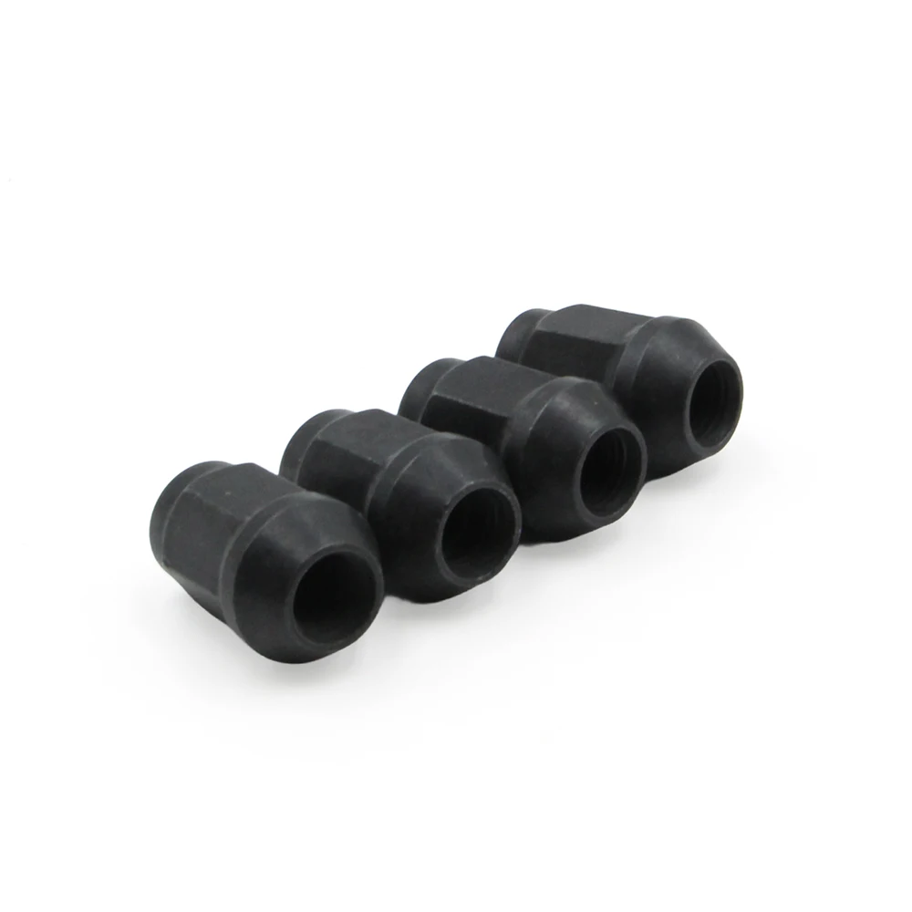4Pcs M10x1.25/M12x1.5 Lug Nuts Wheel Hub Nut For Huansong HS ATV Buggy UTV Quad Bike Vehicle Moto Alloy Aluminum Rim Wheels Part