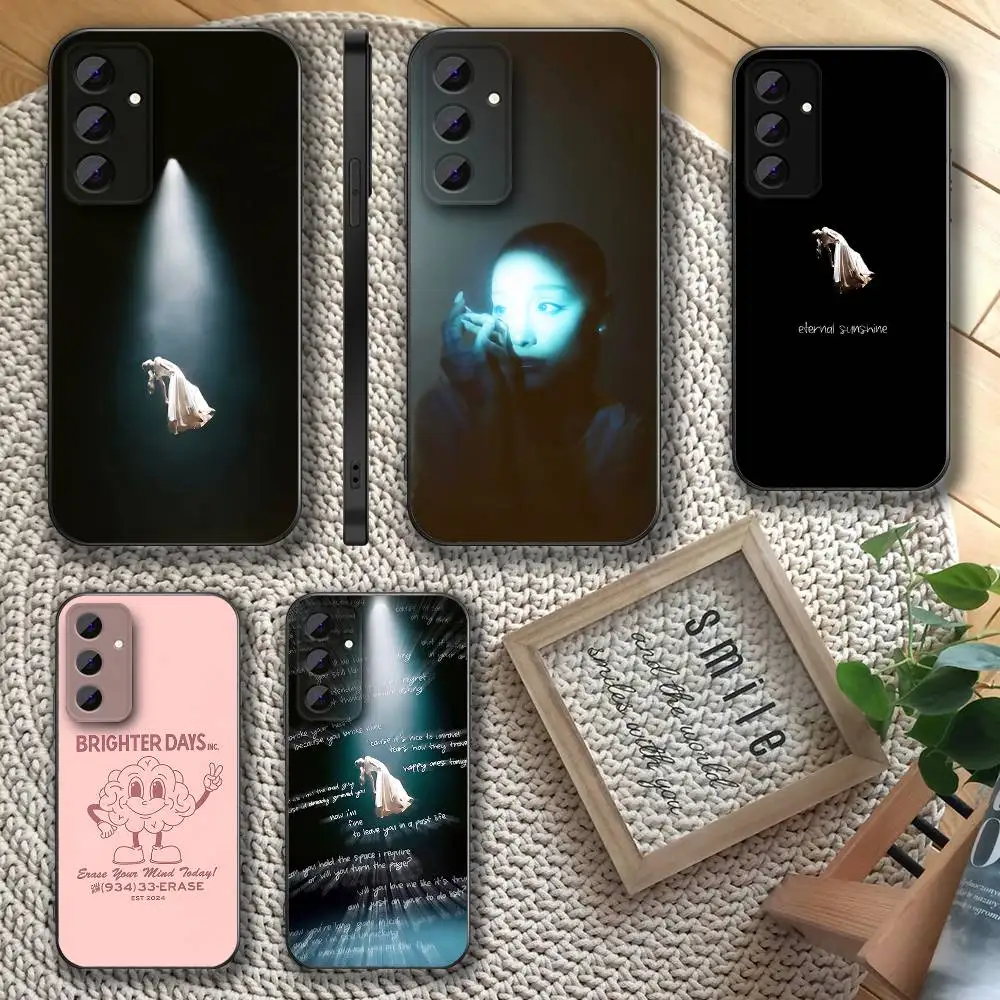 

Brighter Days Ahead A-Ariana Phone Case For Samsung S 25,24,23,22,30,21,10,9,Ultra,Plus,Lite,FE,4,5 G Soft Black Case