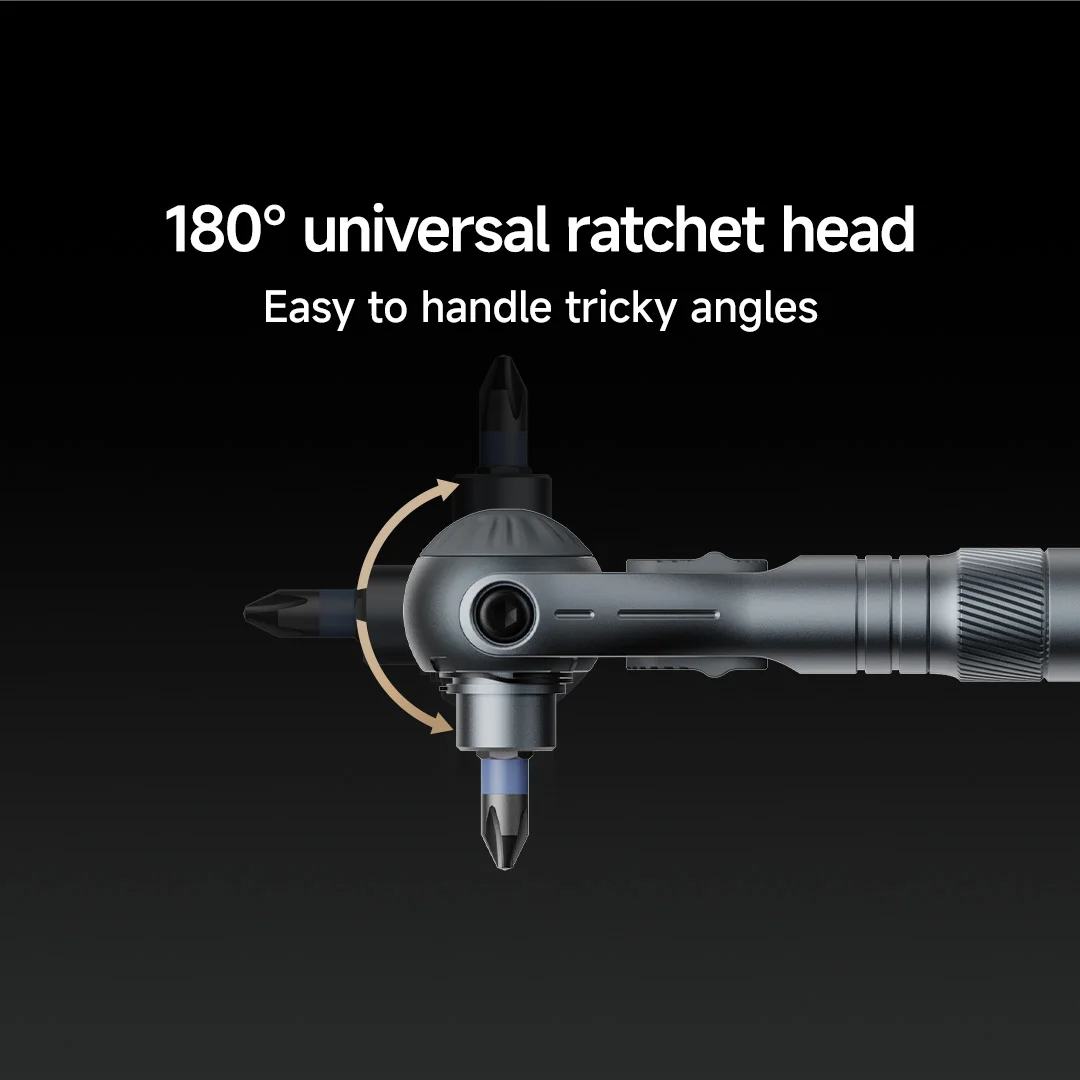 2025 جديد DUKA ATuMan مفك براغي بسقاطة مجموعة 40 في 1 مفتاح ربط مغناطيسي شبه أوتوماتيكي متعدد الأغراض كم صندوق أدوات أدوات إصلاح #4